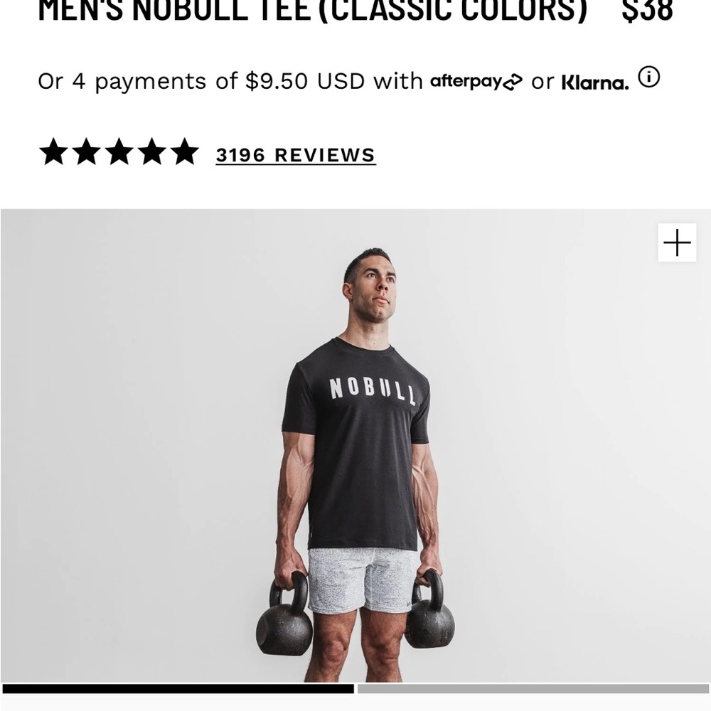 Brand new with tags size small, NoBull T-shirt